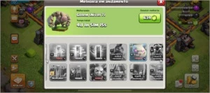 Clash Of Clans vila 11 Full 90%