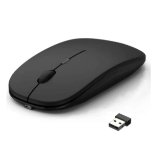 Mouse recarregável sem fio para computador portátil, mini mo - Outros