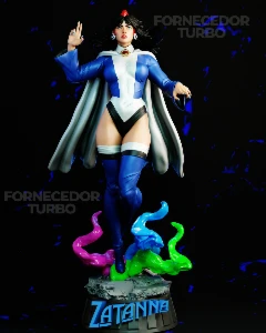 Zatanna 3D - Arquivo .Stl Para Impressão 3D - Outros