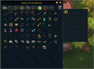 Vendo conta Runescape  criada em 2008 cb lvl 121 tl lvl 1707 RS