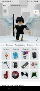 Conta só roblox, mais de 29k de robux gastos