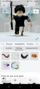 Conta só roblox, mais de 29k de robux gastos