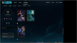conta de lol lvl 50 77champions +skins - League of Legends