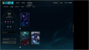 conta de lol lvl 50 77champions +skins - League of Legends