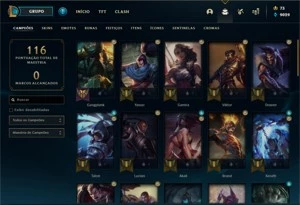Conta league of legends Gold 1 LOL