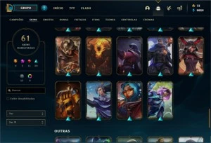 Conta league of legends Gold 1 LOL