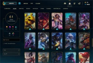 Conta league of legends Gold 1 LOL
