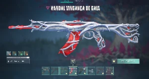 Conta valorant com varias skins e faca vct