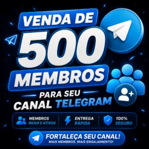 Membros para canal/grupo telegram barato