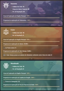 Genshin Impact META |AR60|41xT5|17 Armas T5| +111 Giros |+90