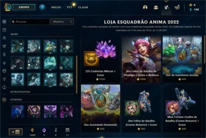 CONTA DIAMANTE 1 League of Legends LOL