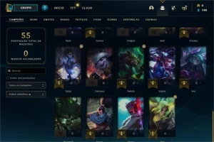 CONTA DIAMANTE 1 League of Legends LOL