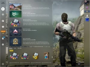 CONTA csgo ak cruzada , 920 horas , insigna major 2021 - Counter Strike
