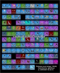 Conta Fortnite -Ikonik,Glow, Wick, Salve o Mundo.