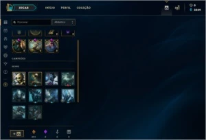 Conta League of Legends Smurf Plat 2 MMR BOM - 32 Champs LOL