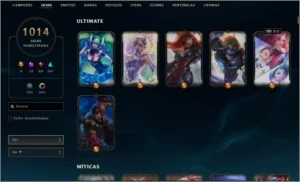 Conta League of Legends LOL