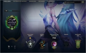 Conta League of Legends