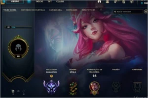 Conta league Of Legends / Diamante IV LOL