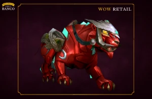 Montaria Wow - Pantera Vermelha - Blizzard