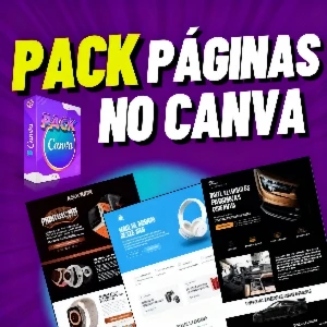 Pack de Sites Canva e WordPress, crie Sites Profissionais