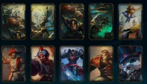 Conta league of legends icones raros / 329 SKINS LOL