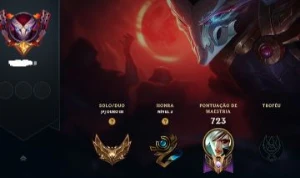 Conta league of legends icones raros / 329 SKINS LOL