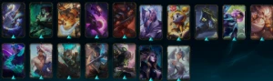 Conta league of legends icones raros / 329 SKINS LOL