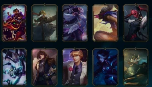 Conta league of legends icones raros / 329 SKINS LOL