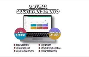 SaaS CRM KANBAN WHATSAPP (Multi-Contas/Kanban/Chatbot/Envios