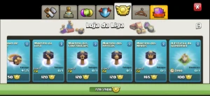 Cv15 Semi Full Th15 Barato C/ Skin Lendária Troca Nick - Clash of Clans
