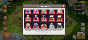 Cv15 Semi Full Th15 Barato C/ Skin Lendária Troca Nick - Clash of Clans