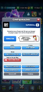 Clash Royale Torre 12 (2424783 ouro - 11862 gemas)