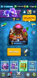 Clash Royale Torre 12 (2424783 ouro - 11862 gemas)
