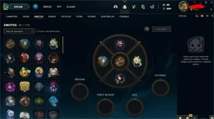 CONTA S10 DIAMOND S11 PLATINA  COM RYZE TRIUNFANTE - League of Legends LOL