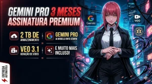 Gemini Pro 3 meses⚡ Entrega Automática - Assinaturas e Premium