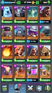 CONTA LVL8 - 4 LENDÁRIAS - Clash Royale