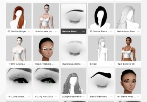 Conta IMVU feminina, +12k credits, vários Outfits - Outros
