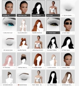 Conta IMVU feminina, +12k credits, vários Outfits - Outros