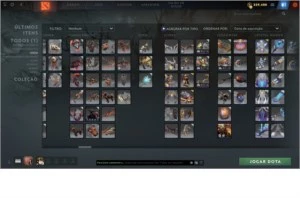 Conta dota2 old 5k mmr,caches exclusivos de t.i e arcanas - DOTA 2