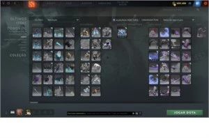 Conta dota2 old 5k mmr,caches exclusivos de t.i e arcanas - DOTA 2
