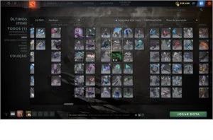 Conta dota2 old 5k mmr,caches exclusivos de t.i e arcanas - DOTA 2