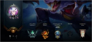 Conta lol PLATINA 4 115 SKINS - League of Legends