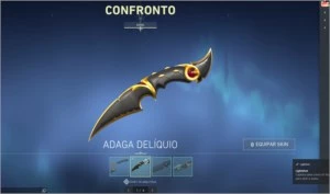 CONTA PREMIUM COM 4 FACAs, VANDAL ANCI FOGO! DIAMANTE 1 - Valorant
