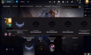 ACC LOL UNRANKED, level 267 com 113 skins para a venda! - League of Legends