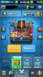 Conta clash royale liga 1 level 11 excelente conta