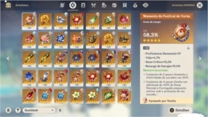 Conta Genshin Impact Rank 55