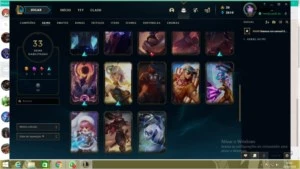 vendo conta de lol skin do yasuo zed lux e muito mais - League of Legends