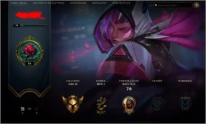 Conta League of Legends smurf LVL 36 LOL