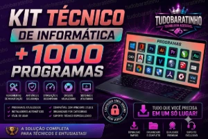 Kit Técnico De Informática ATUALIZADO - Outros