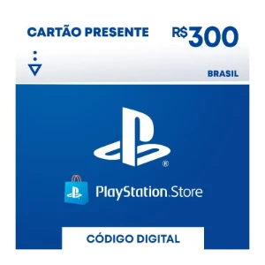 Gift Card PlayStation Store R$ 300 | Digital - Gift Cards